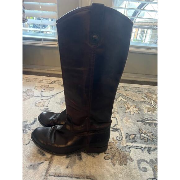 Frye Boots Melissa Button 2 - Picture 4 of 11